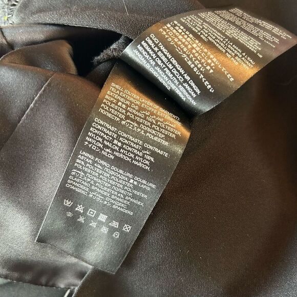 Bebe NWT Black Lace Short Sleeve Evening Jumpsuit - Picture 9 of 9